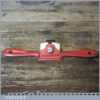 Vintage Record No: A64 Flat Soled Metal Spokeshave - Ready To Use