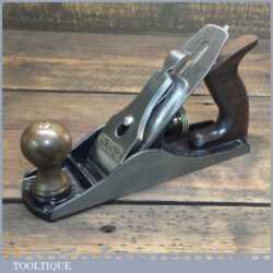 Vintage Stanley England No: 4 Smoothing Plane - Fully Refurbished Ready To Use