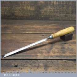 Vintage I. Sorby Pattern Makers 5/8” Bevel Edge Paring Chisel - Sharpened Honed