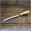 Vintage I. Sorby Pattern Makers 1” Bevel Edge Paring Chisel - Sharpened Honed