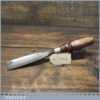 Large Vintage Herring Bros 1 ½” Straight Wood Carving Gouge Chisel - Sharpened