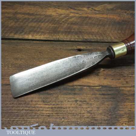 Large Vintage Herring Bros 1 ½” Straight Wood Carving Gouge Chisel ...