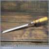 Vintage I. Sorby Pattern Makers 1” Bevel Edge Paring Chisel - Sharpened Honed