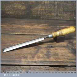 Vintage I. Sorby Pattern Makers 1” Bevel Edge Paring Chisel - Sharpened Honed