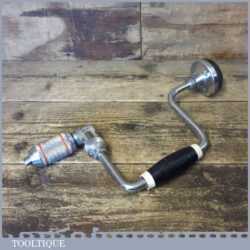 Vintage Stanley No: 73 Carpenter’s Ratchet Brace 10” Swing- Good Condition