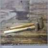 Vintage Pair Of Thor All Leather Mallets - Lightly Used Condition