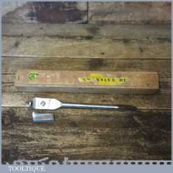 Vintage Footprint Expansion Bit With Two Cutters 7/8” – 3” Original Box