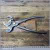 Antique Cast Steel Farmers Double Ended Pig Ringing Pliers - Good Condition