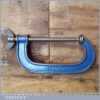 Vintage Record 6” Carpenter’s G Clamp - Refurbished Good Condition