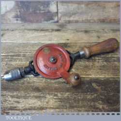 Vintage Stanley Chapman Single Pinion Egg Beater Hand Drill - Good Condition