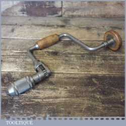 Vintage Stanley No: 78 Carpenter’s Ratchet Brace 10” Swing - Good Condition