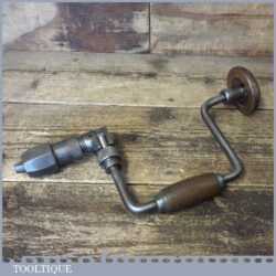 Vintage Carpenter’s Ratchet Brace 10” Swing - Good Condition