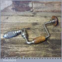 Vintage Stanley No: 78 Carpenter’s Ratchet Brace 10” Swing - Good Condition