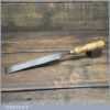 Vintage I. & H. Sorby Carpenter’s 1 ½” Laminated Steel Firmer Chisel - Sharpened Honed