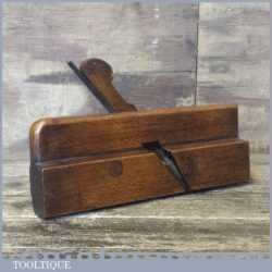 Antique E. Blaby Hollowing Beechwood Moulding Plane - Used Condition