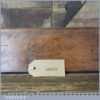 Antique C. Nurse & Co. 7/8” Tongue Beechwood Moulding Plane - Good Condition
