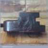 Vintage 8” x 2” carborundum oil stone in wooden box