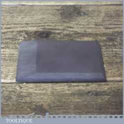 Vintage Fine Slate Multi-Faceted Slip Stone - Good Used Condition