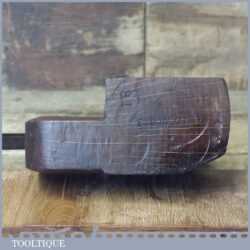 Antique Griffiths Norwich No: 16 Hollowing Beechwood Moulding Plane - Good Condition