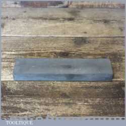 Vintage 8” x 1 ¾” Welsh Slate Fine Natural Honing Stone - Lapped Flat