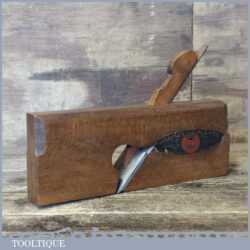 Vintage W. Marples & Sons 1 ¼” Beechwood Rabbet Plane - Good Used Condition