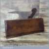 Antique E. Blaby No: 2 Rounding Beechwood Moulding Plane - Good Used Condition