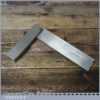 Vintage Brown & Sharpe Mfg Co USA Engineer’s 6” Steel Square - Good Condition
