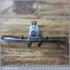 Rare Edward Preston No: 1392 Adjustable Stop Chamfer Spokeshave - Good Condition