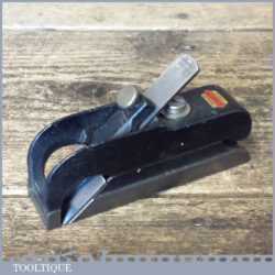 Vintage Stanley England No: 75 Adjustable Throat Bullnose Plane - Fully Refurbished
