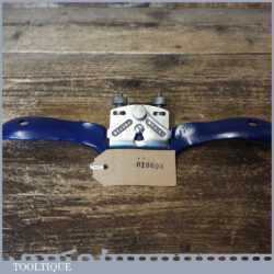 Vintage Record No: 0151 Adjustable Curved Sole Metal Spokeshave - Ready To Use