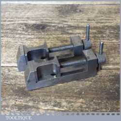 Small Matched Pair Vintage L.S.S. Co Starrett USA Machine Vices - Good Condition