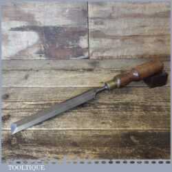 Vintage Marples Pattern Makers 1 ¼” Bevel Edge Paring Chisel - Sharpened Honed