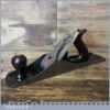 Vintage Pre War Stanley USA No: 5 ½ Fore Plane Original Iron Rosewood Handles