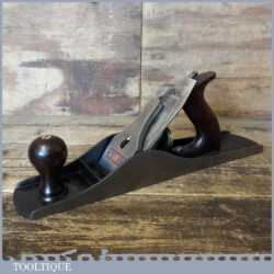 Vintage Pre War Stanley USA No: 5 ½ Fore Plane Original Iron Rosewood Handles