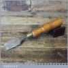 Very Nice Rare Charles Nurse Sash Pocket Chisel With Beechwood Handle