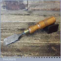 Very Nice Rare Charles Nurse Sash Pocket Chisel With Beechwood Handle