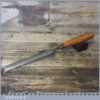 Vintage Robert Sorby Laminated Cast Steel 1” Paring Chisel - Sharpened Honed