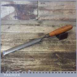 Vintage Robert Sorby Laminated Cast Steel 1” Paring Chisel - Sharpened Honed