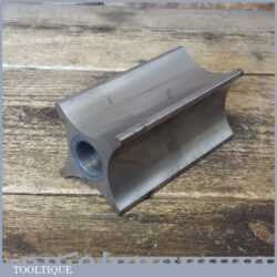 Interesting Vintage Engineers 4” Rounded Steel Block - Good Condition