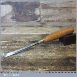 Vintage Hildick Diamic ½” Cast Steel Bevel Edge Chisel Boxwood Handle