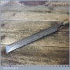 Vintage W. Marples Pattern Makers 1 ¼” Bevel Edge Paring Chisel - Fully Refurbished