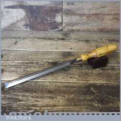 Vintage I. Sorby Pattern Makers 3/4” Bevel Edge Paring Chisel - Sharpened Honed