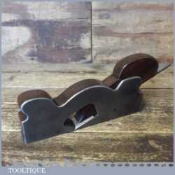 Antique 1 ⅛” Infill Cast Steel Shoulder Plane - Refurbished For Use