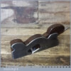 Antique 1 ⅛” Infill Cast Steel Shoulder Plane - Refurbished For Use