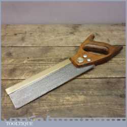 Vintage Brass Back Cross Cut Saw by Spear And Jackson - Sharpened