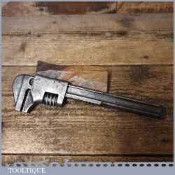 Vintage Shelley 8” Adjustable Spanner Wrench - Fair Condition