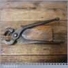 Vintage Elliot-Lucas Ltd. 8” Upholstery Pincers Good Condition Ready For Use