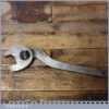 Vintage Easterbrook Allcard 12” S Shaped Adjustable Spanner Wrench