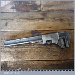 Vintage Shelley 11” Adjustable Spanner Wrench - Good Used Condition