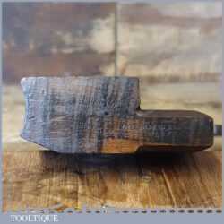 Vintage Alex Mathieson & Son No: 14 Skew Iron Rounding Beechwood Moulding Plane
